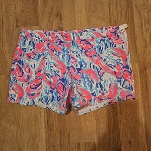 Lilly Pulitzer Hazelle Shorts Size 8